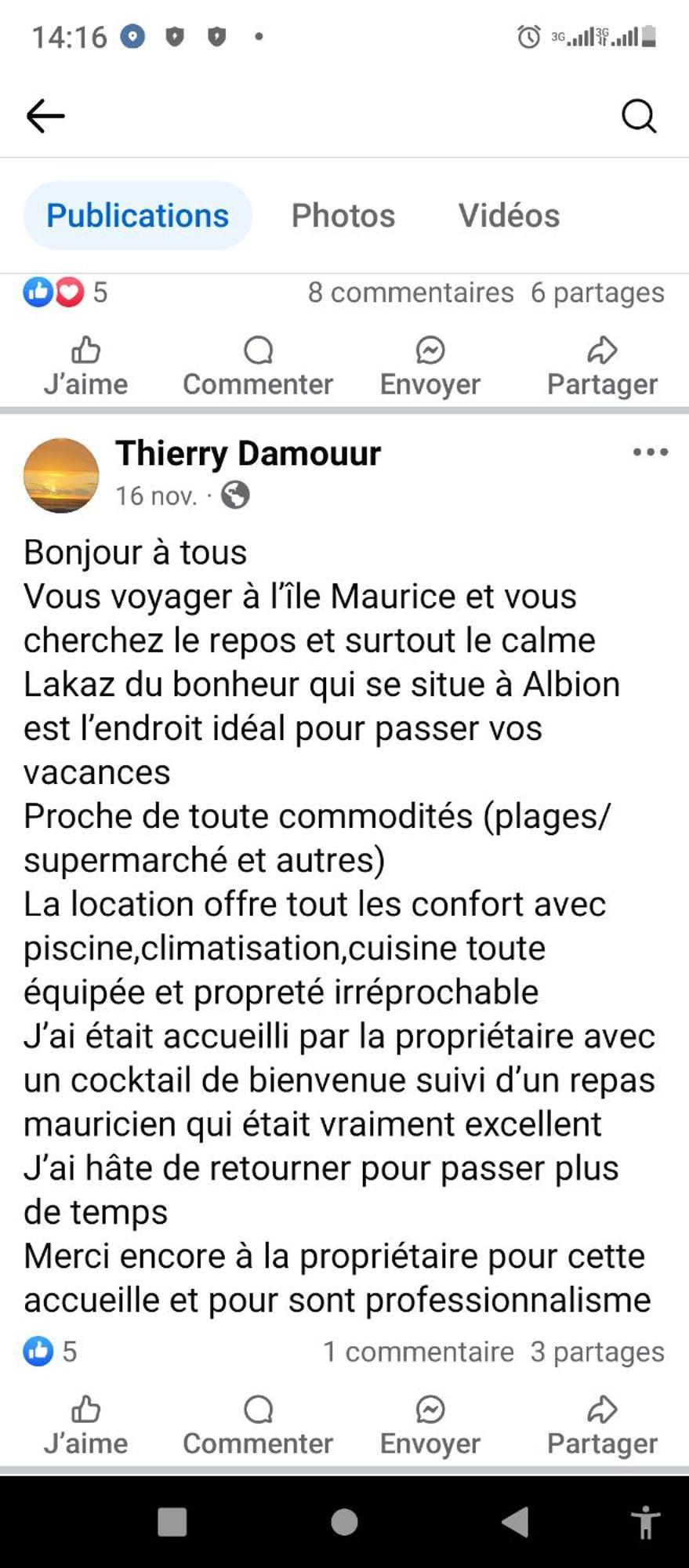 Lakaz Du Bonheur Βίλα Albion Εξωτερικό φωτογραφία